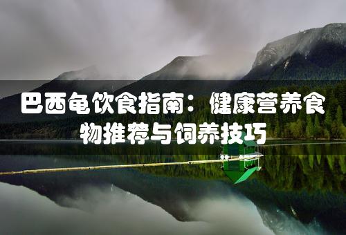 巴西龟饮食指南：健康营养食物推荐与饲养技巧