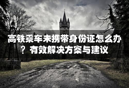 高铁乘车未携带身份证怎么办？有效解决方案与建议