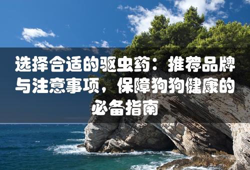 选择合适的驱虫药：推荐品牌与注意事项，保障狗狗健康的必备指南