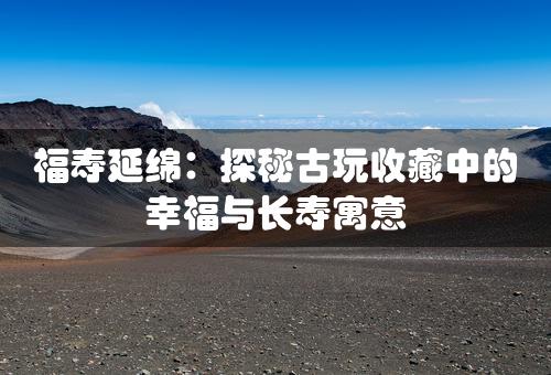 福寿延绵：探秘古玩收藏中的幸福与长寿寓意