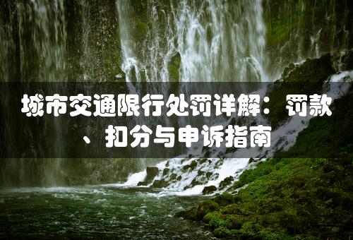 城市交通限行处罚详解：罚款、扣分与申诉指南