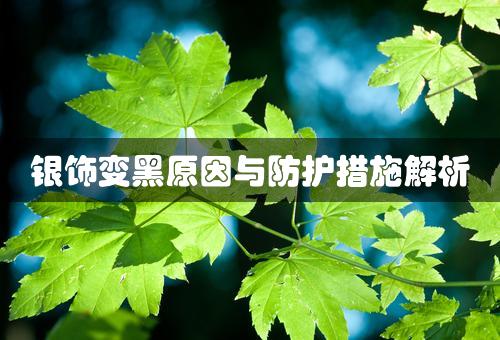 银饰变黑原因与防护措施解析