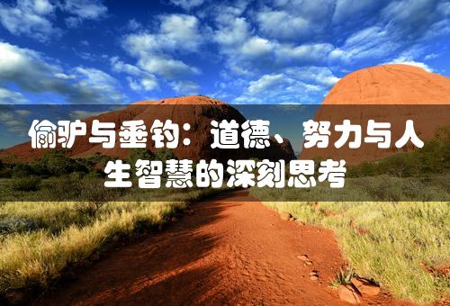 偷驴与垂钓：道德、努力与人生智慧的深刻思考