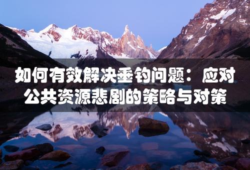 如何有效解决垂钓问题：应对公共资源悲剧的策略与对策