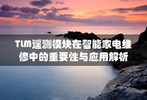 TLM遥测模块在智能家电维修中的重要性与应用解析