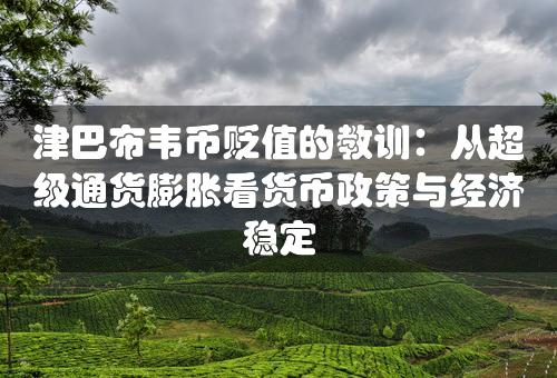 津巴布韦币贬值的教训：从超级通货膨胀看货币政策与经济稳定