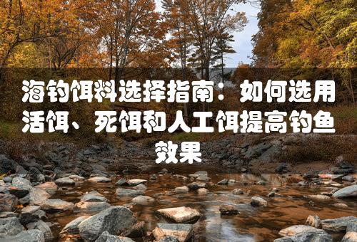 海钓饵料选择指南：如何选用活饵、死饵和人工饵提高钓鱼效果