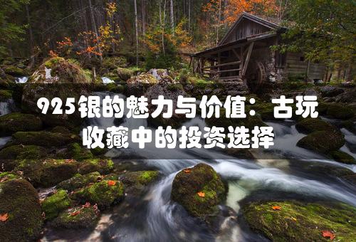 925银的魅力与价值：古玩收藏中的投资选择