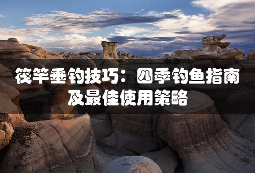 筏竿垂钓技巧：四季钓鱼指南及最佳使用策略