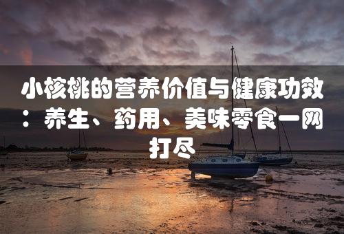 小核桃的营养价值与健康功效：养生、药用、美味零食一网打尽