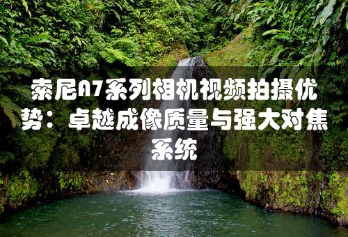 索尼A7系列相机视频拍摄优势：卓越成像质量与强大对焦系统