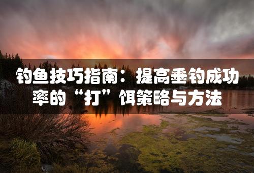 钓鱼技巧指南：提高垂钓成功率的“打”饵策略与方法