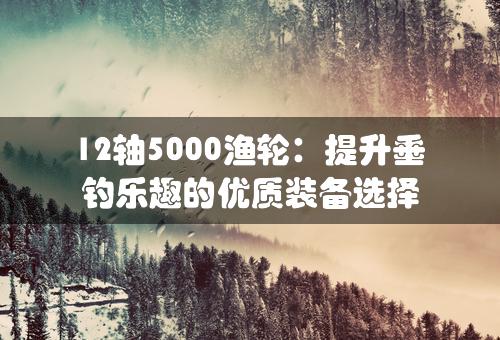 12轴5000渔轮：提升垂钓乐趣的优质装备选择