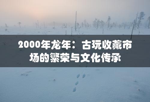 2000年龙年：古玩收藏市场的繁荣与文化传承