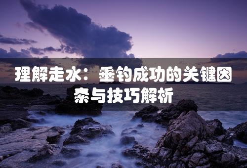 理解走水：垂钓成功的关键因素与技巧解析