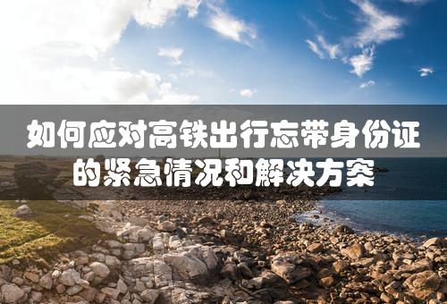 如何应对高铁出行忘带身份证的紧急情况和解决方案