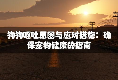 狗狗呕吐原因与应对措施：确保宠物健康的指南