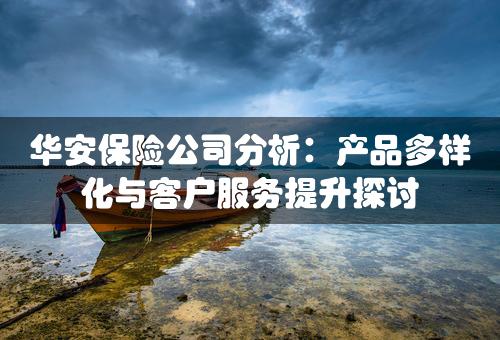 华安保险公司分析：产品多样化与客户服务提升探讨