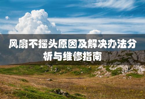 风扇不摇头原因及解决办法分析与维修指南