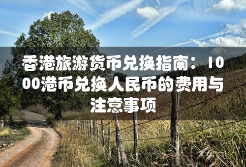 香港旅游货币兑换指南：1000港币兑换人民币的费用与注意事项