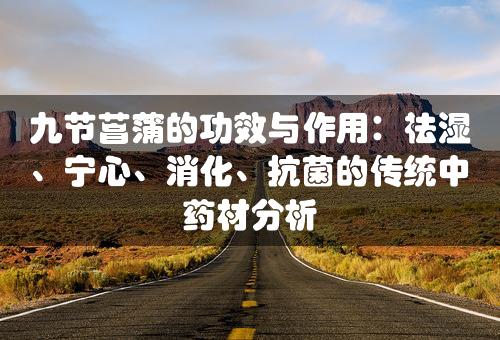 九节菖蒲的功效与作用：祛湿、宁心、消化、抗菌的传统中药材分析