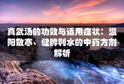 真武汤的功效与适用症状：温阳散寒、健脾利水的中药方剂解析