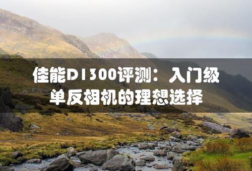 佳能D1300评测：入门级单反相机的理想选择