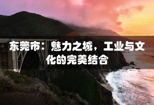 东莞市：魅力之城，工业与文化的完美结合