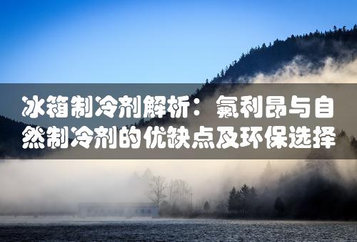 冰箱制冷剂解析：氟利昂与自然制冷剂的优缺点及环保选择