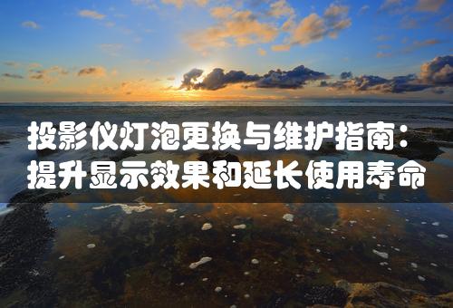 投影仪灯泡更换与维护指南：提升显示效果和延长使用寿命