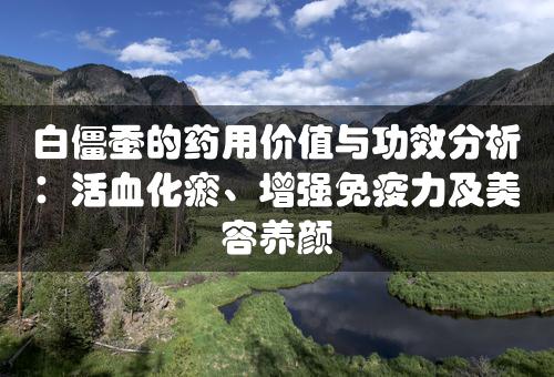 白僵蚕的药用价值与功效分析：活血化瘀、增强免疫力及美容养颜