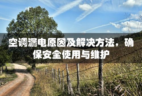 空调漏电原因及解决方法，确保安全使用与维护