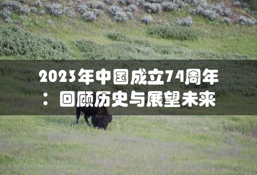 2023年中国成立74周年：回顾历史与展望未来